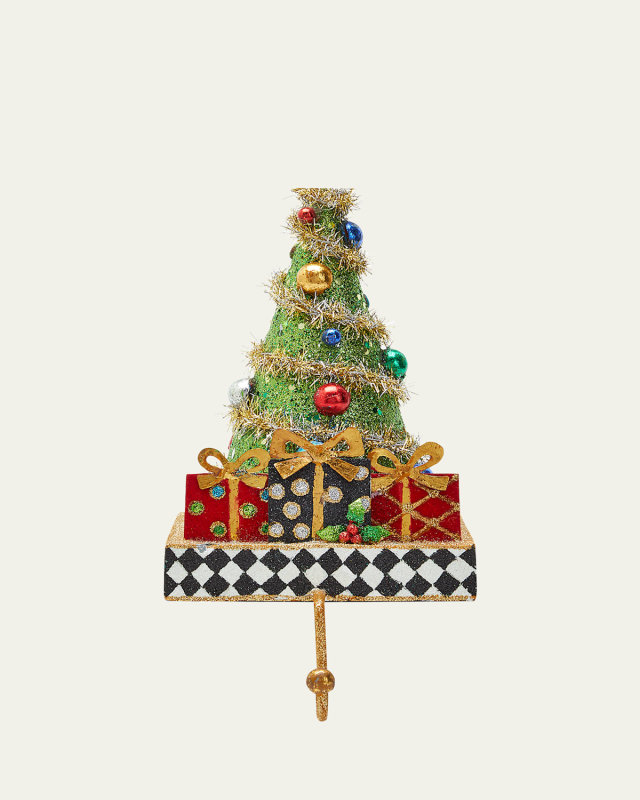 Christmas Tree Stocking Holder